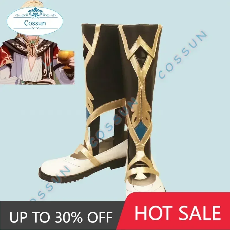 Buty do cosplayu COSSUN Kaveh, gra Architekt, Genshin Impact, strój, przystojne, olśniewające, damskie, męskie, buty do cosplayu anime.