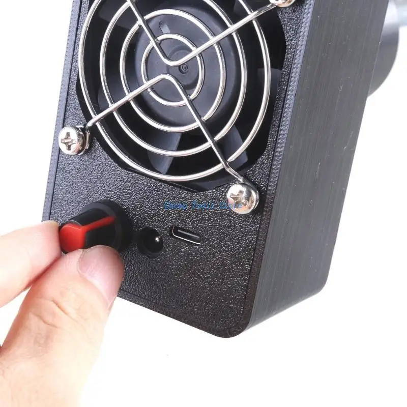 

G88B Electric Grill Fan Air Blower With Adjustable Speed, Durability Construction For Campfires Use Small Barbecue Blower