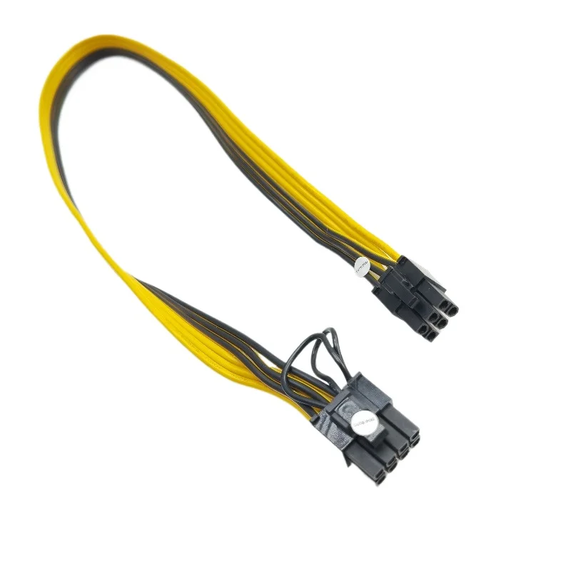 

Graphics Card Socket 6Pin To GPU 8pin 6+ 2pin 6+2P Connector for HP Server Power Adapter Cable 1007 16AWG 50cm