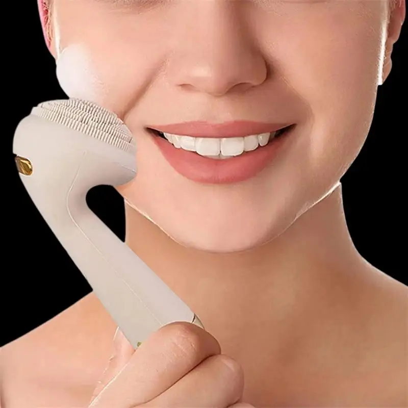 

Перезаряжаемое водонепроницаемое очищающее средство для лица, электрическая силиконовая щетка для глубокой очистки и массажа пор, для дома и путешествий