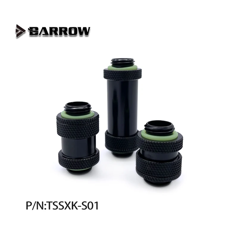 

Удлинитель для ротационных разъемов Barrow 16-22 мм / 22-31 мм, для карт SLI CF, G1/4" с наружной резьбой, металлический телескопический фитинг TSSXK