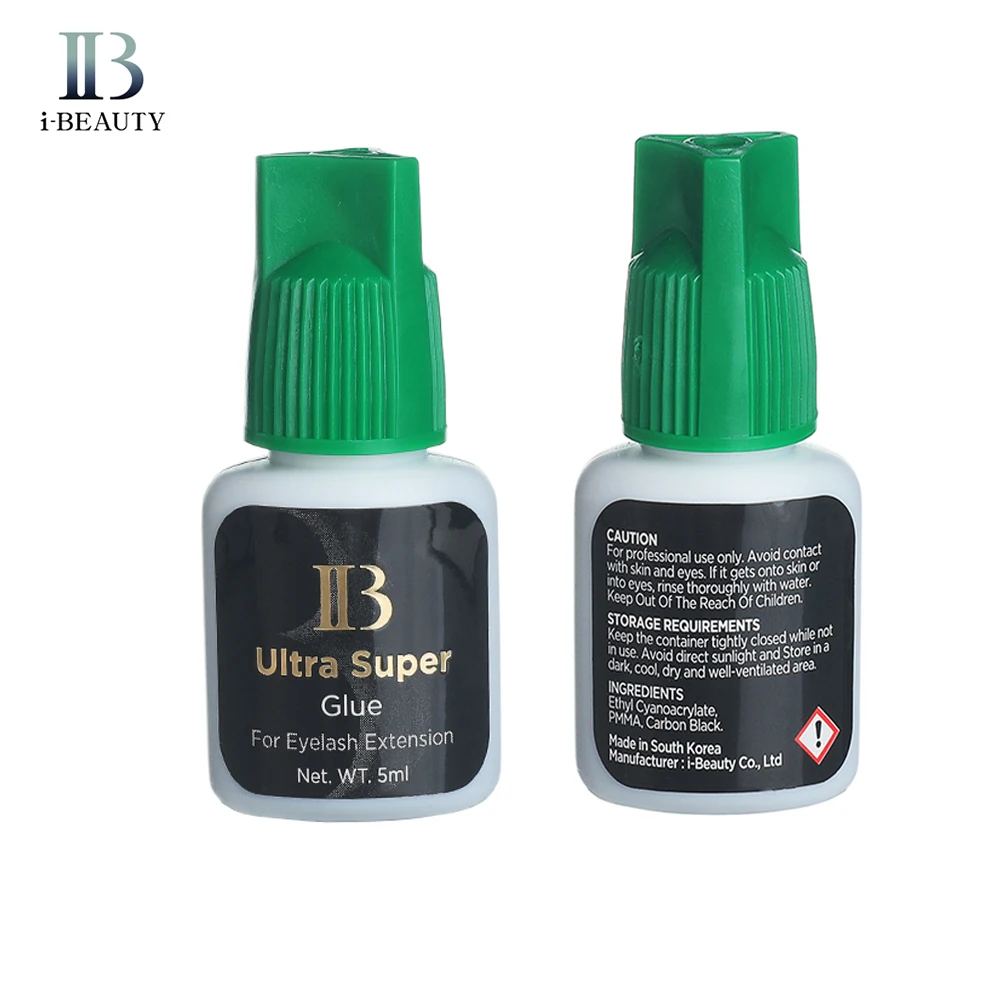Original IB Lash Glue SUPER PLUS/HYPER BOND/MASTER I-Beauty Eyelash Extension Adhesive Long Lasting Fast Dry Korean Glue
