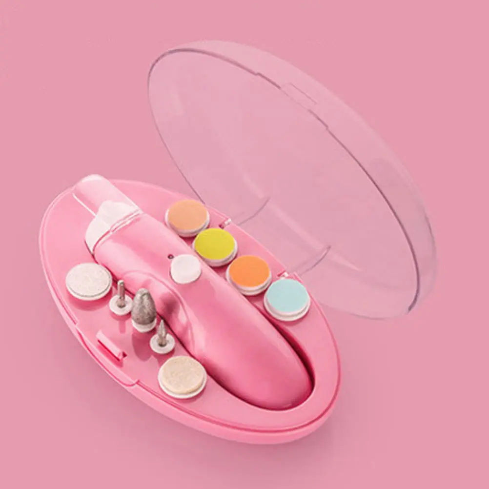 

1 set 9-In-1 Electric Grinder Kit Usb Rechargeable Portable Multifunctional Nail Polisher Manicure Pedicure Tool Set Nail Art