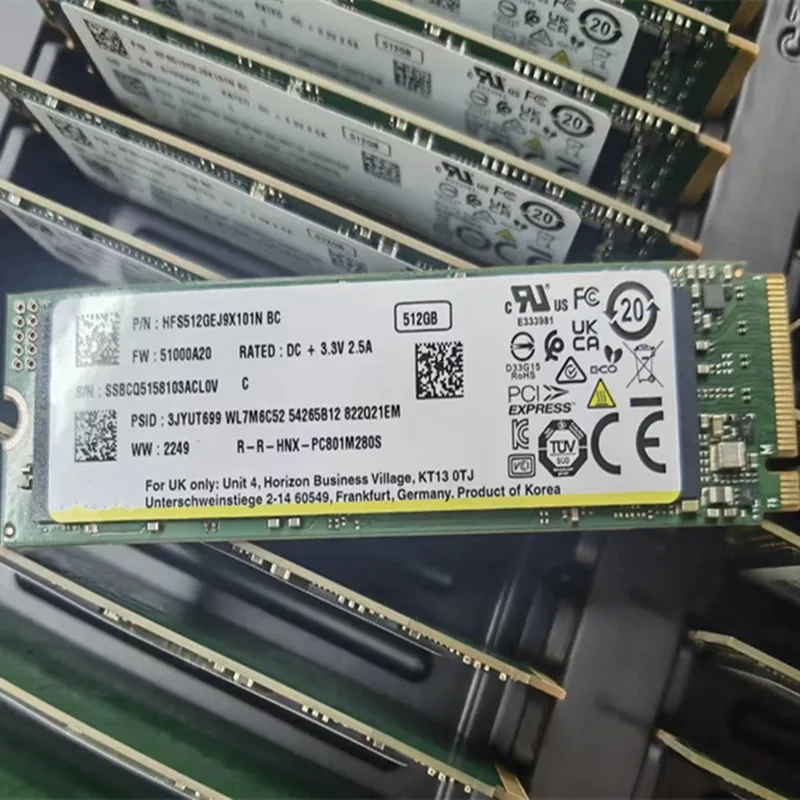 Original For SK hynix PC801 PC811 512G 1TB 2TB 2280 PCIE4.0 M.2
