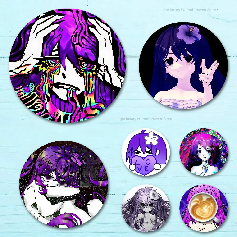 Music S-Sewerslvts-S Wooden Coasters  10cm Round Cosplay Fans Collect Friends Gifts