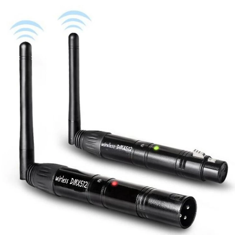 جهاز استقبال ضوء المرحلة اللاسلكية ، DMX512 وحدة التحكم ، الارسال ، جهاز الإرسال والاستقبال اللاسلكي مع قابس الولايات المتحدة ، دائم ، سهل الاستخدام ، وحدة تحكم