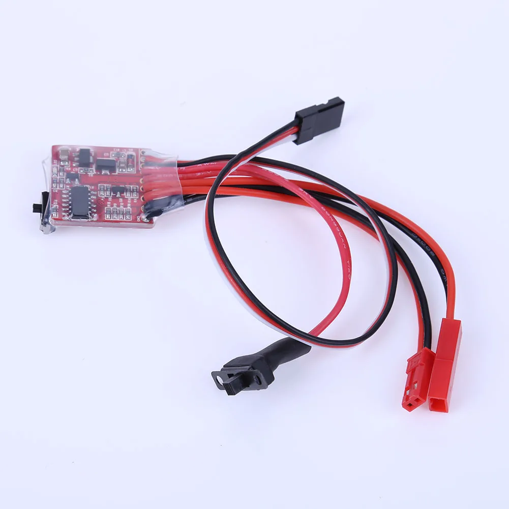 

Switchable ESC Motor Speed Control Reusable RC Speed Controller Brushed Wear Resist for Controller Boat RC Car Tank