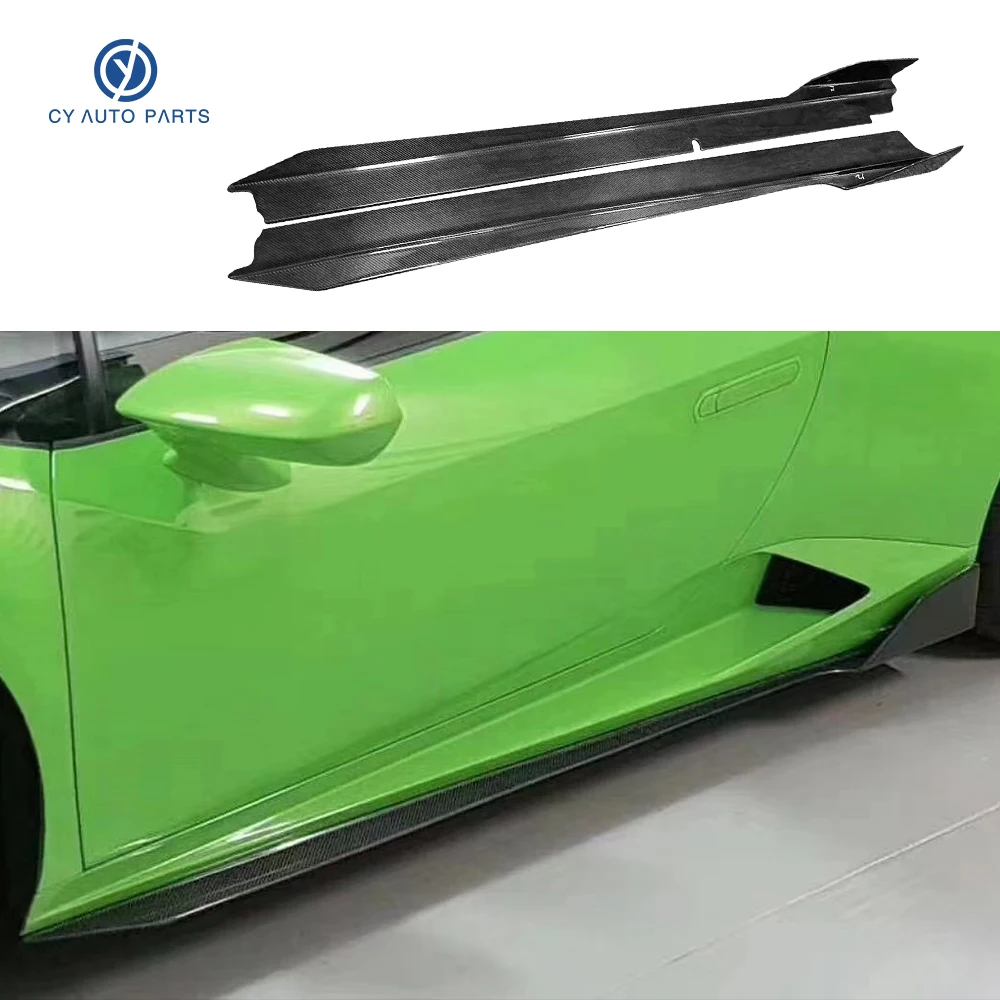 For Lamborghini Huracan LP610 Upgrade V Style Side Skirts Edge Protector