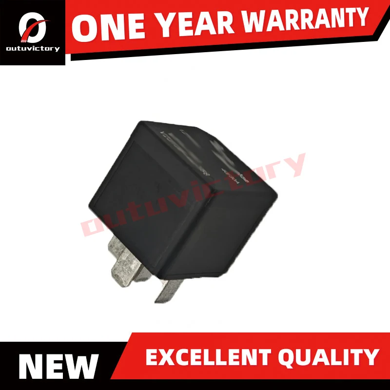 Relay 12V 5-Terminal RE68327 VF4-15F11-S01 Compatible with For John Deere Backhoe Loader 310E 410D 500 710D 335C 335D 435C 437D