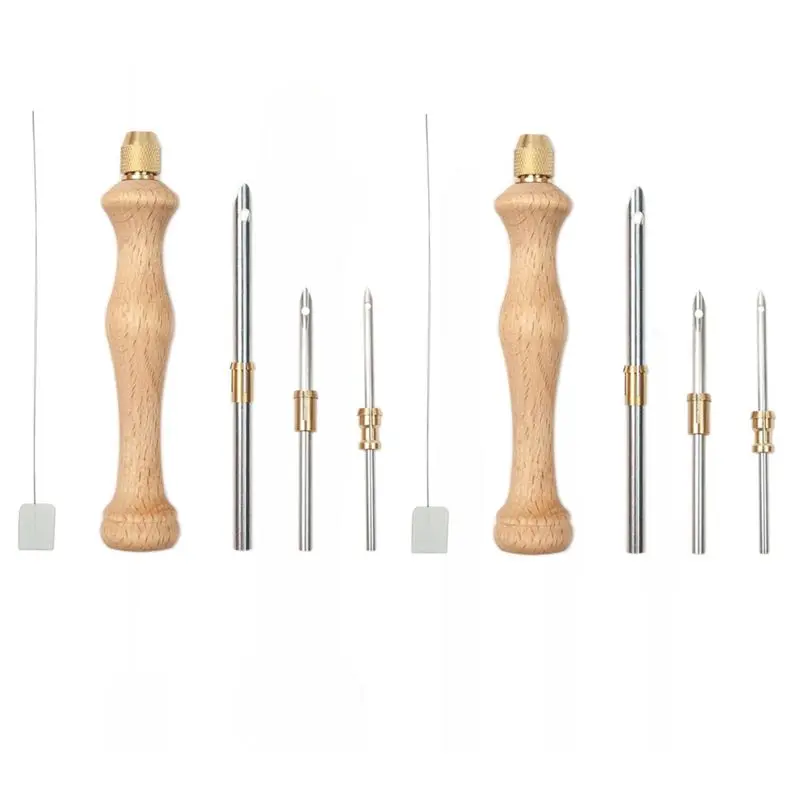 

Набор для вышивания иглой B03C-[2 Set] из 5 предметов: регулируемые иглы 2.5/3.5/5 мм, набор для начинающих взрослых.