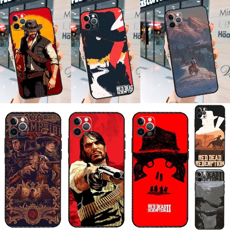 Red Dead Redemption 2 Phone Case For iPhone 11 12 13 14 15 16 Pro Max X XR XS Plus Silicone Bumper Back Cover - AliExpress 202192403 Red Dead Redemption 2 Phone Case For iPhone 11 12 13 14 15 16 Pro Max X XR XS Plus Silicone Bumper Back Cover - AliExpress 202192403