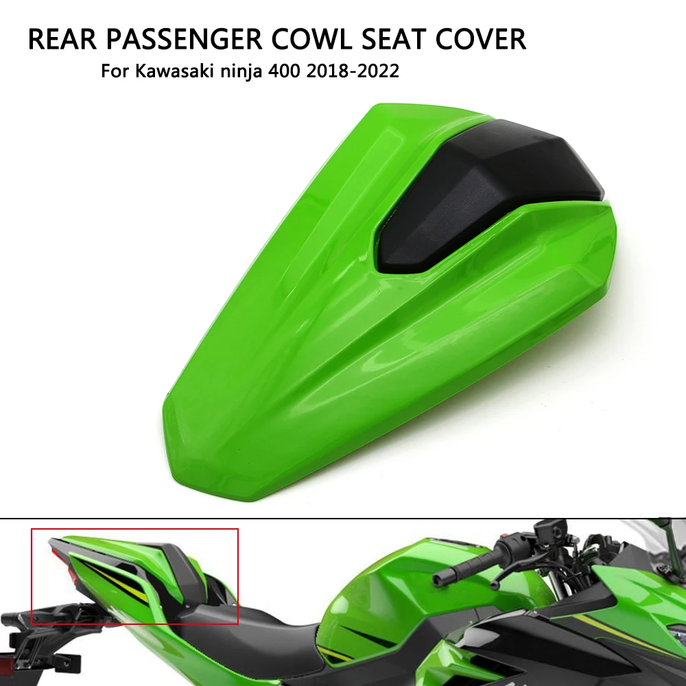 For Kawasaki NINJA400 NINJA 400 Z400 Z400 2018-2023 2022 2021 2020 Motorcycle Rear Passenger Pillion Seat Cover Fairing Cowl