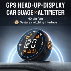 Sistema di posizione globale per auto tachimetro H600G Display digitale misuratore di altitudine di velocità Display per auto