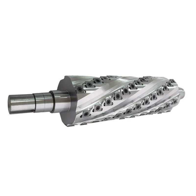LIVTER Sale Helical Spiral Cutter Head for Planer Crushing Blade Perfect High Cutting Efficiency HSS Industrial Field Provided