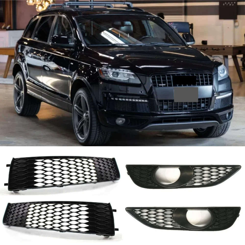 Car Accessory Fog Light Cover Lamp Frame Grille Car Accessories For Audi Q7 2007-2016
