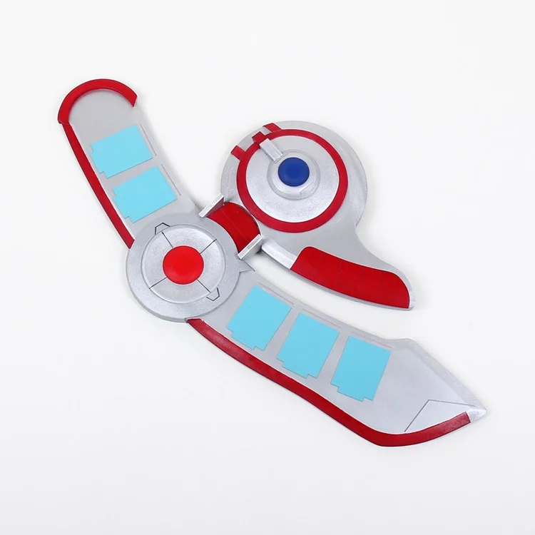 

Anime Game King GX Yuki Judai Cosplay Props Duel Disc Halloween Carnival Party Events Adult COS Christmas Gift Can Insert Cards