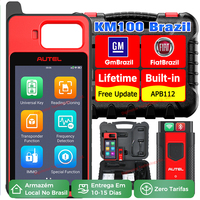 Autel MaxiIM KM100 Key Generation Tool Carga Brasil km100X Key Programmer OBD IMMO Learning Chip Read/Write/Cloning PK IM508S