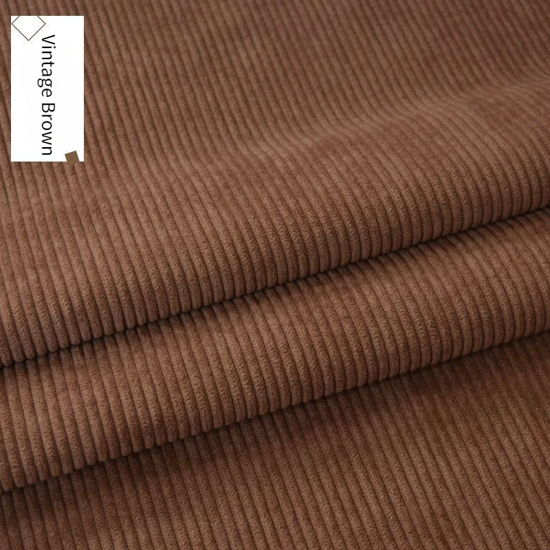 Thick Plain Corduroy Fabric By The Meter for Coat Sofa Cover Pillowcase Bag Diy Sewing Cloth Wearable Soft Warm Beige Purple Red