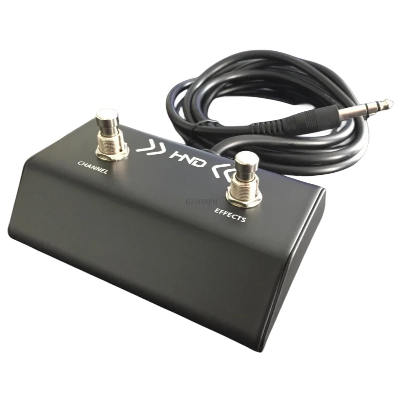 HND-pedal de interruptor de canal de amplificador de guitarra FS-2, interruptor de canal de limpieza/distorsión, bucle de efecto de encendido/apagado