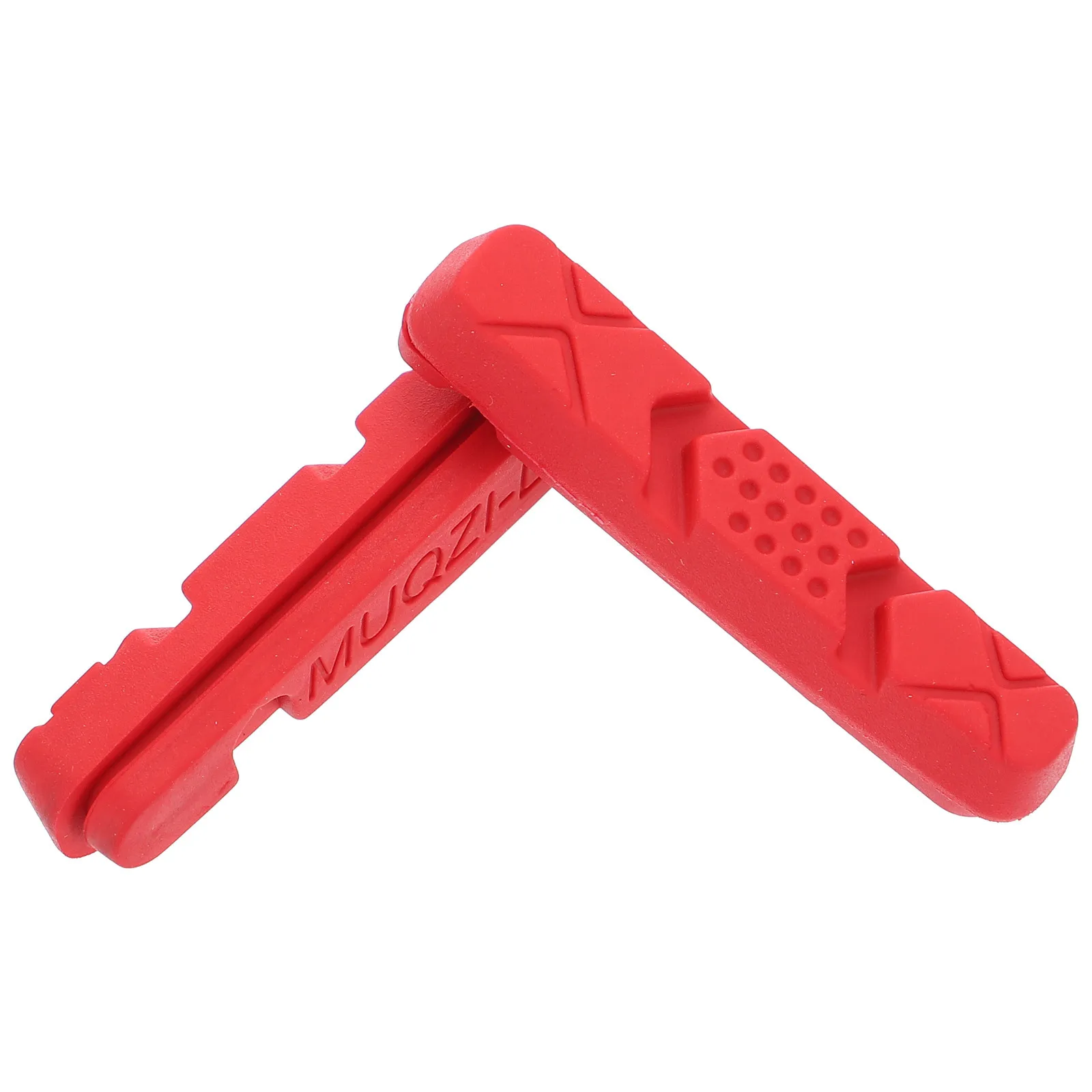 1Pair Bike Brake Pads Professional Road Cycling Brake Blocks High-Durability Wear-Resistance Replacement for Mountain Foldable