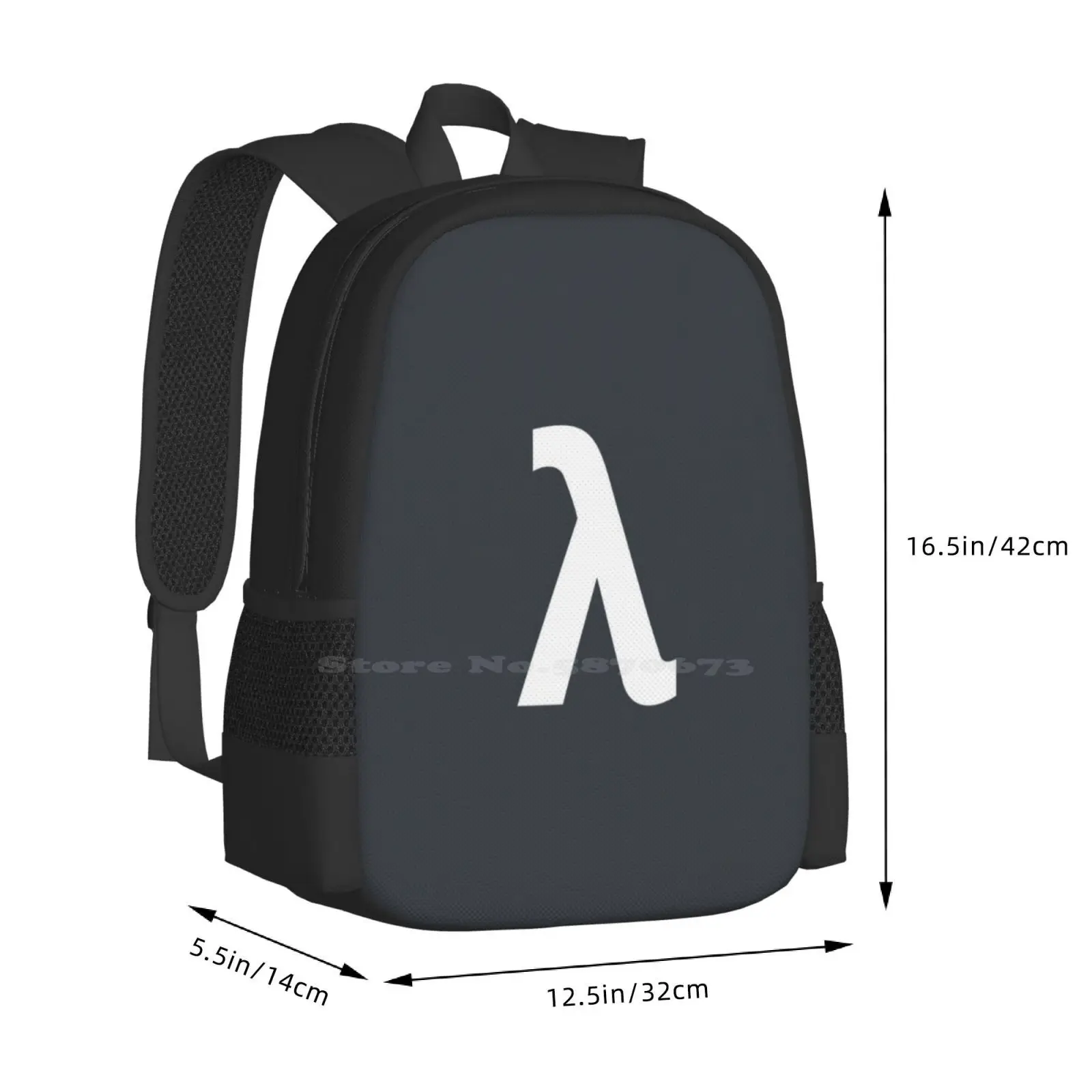 Lambda Fashion Pattern Design Travel Laptop School Backpack Bag Lambda Gordon Cloudformation Aws