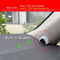 Sistema de Monitoreo de punto ciego para coche, accesorios de luz de advertencia BSD, Radar de alarma, seguridad automática de conducción de Sensor ultrasónico, asistencia de distancia