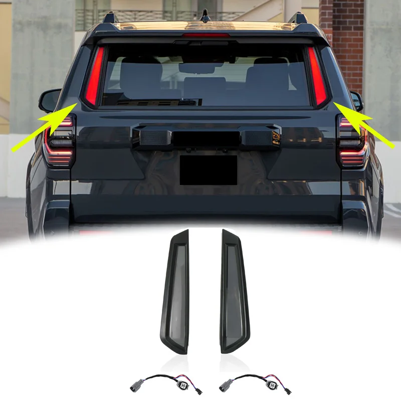

for Toyota 4Runner 2025 LED Tail Lights Dynamic Turn Signal Brake Light Warning Startup Effect Trunk Upgrade Accessories
