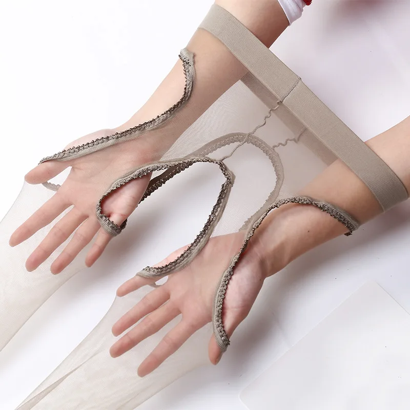 جديد 5D مثير النساء الجوارب مفتوحة المنشعب شفافة Crotchless جوارب طويلة رقيقة جدا النايلون تنفس الجوارب بسط جوارب