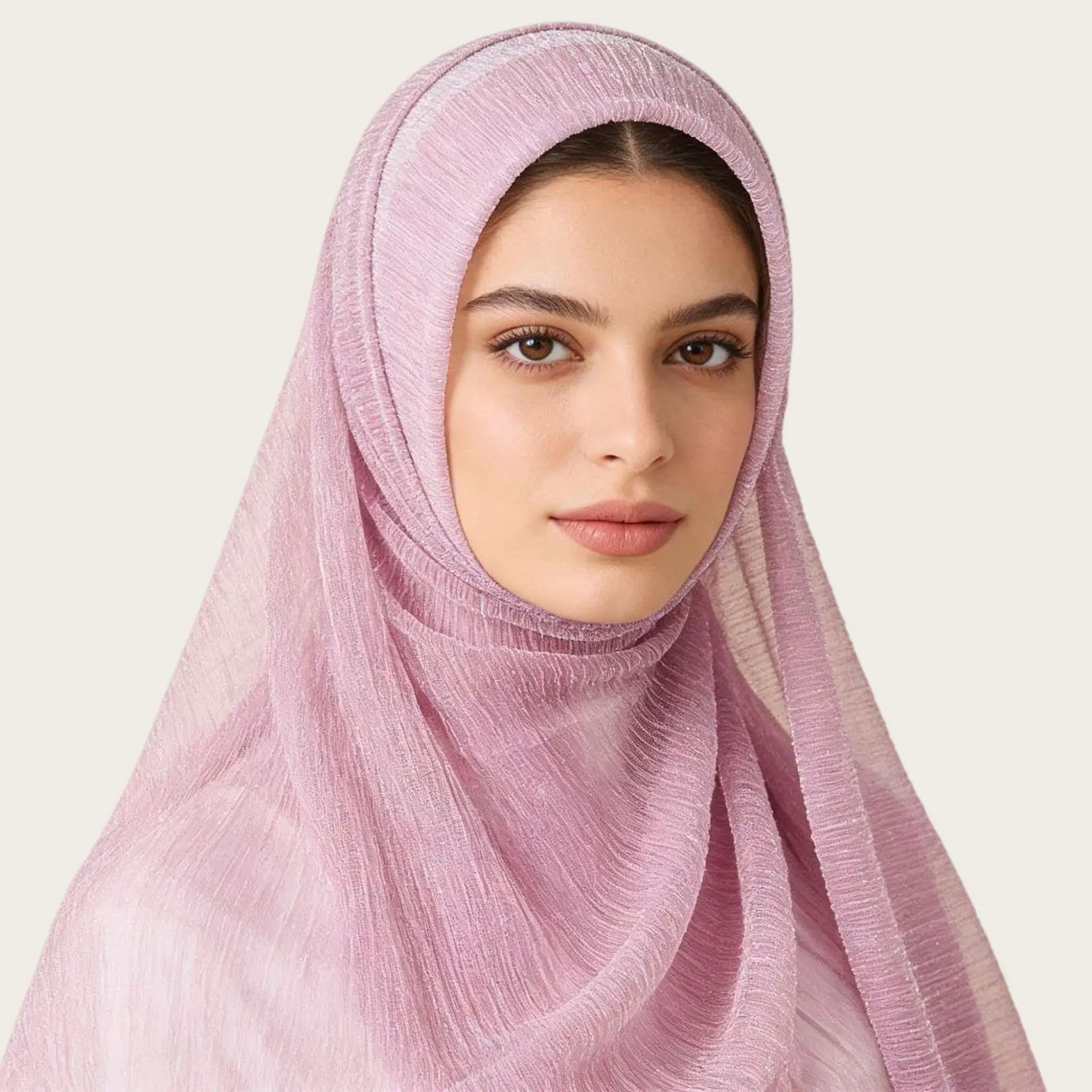New Spring Women's Hijabs Chiffon Beading Africa Ethnic Headscarf  Soft Scarf Outdoor Party Head Wear Caps Hijab 68X180CM