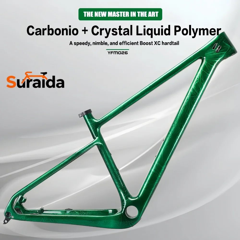 

2026 Suraida 29er MTB Bicycle Carbon Bikes Frames 148*12mm Full Carbon Mtb 29 Carbon Frame Hardtail Mountain Bicycle Frame