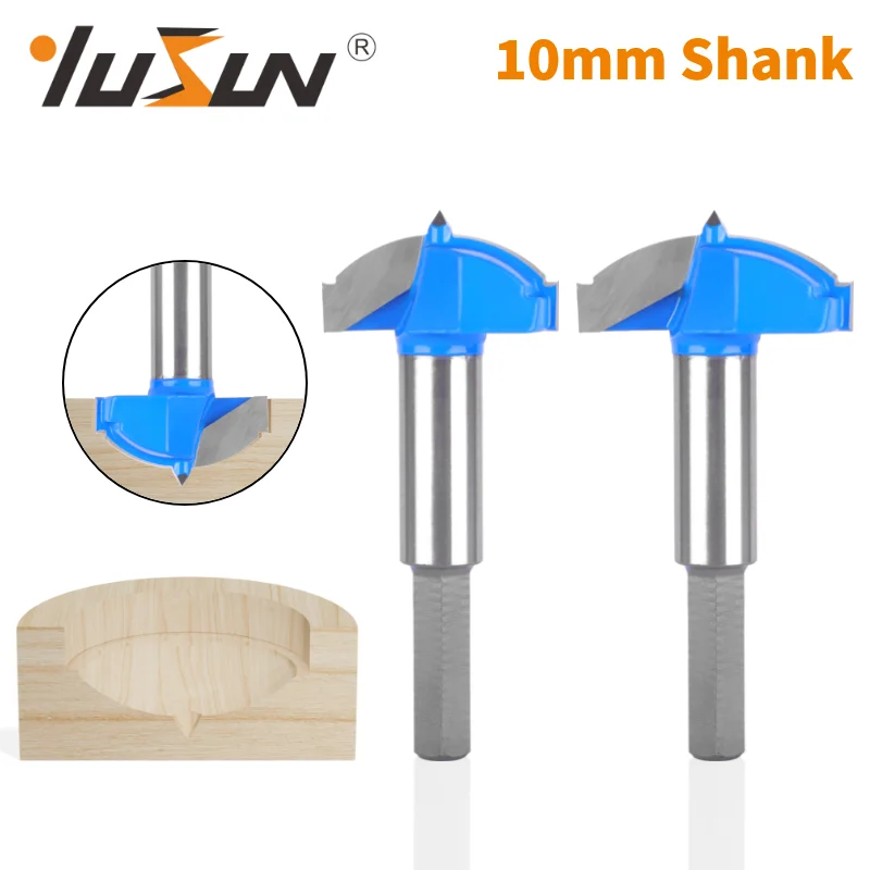 

YUSUN 10MM Shank Table Edge Bit Router Bit Woodworking Milling Cutter For Wood Bit Face Mill Carbide Cutter End Mill