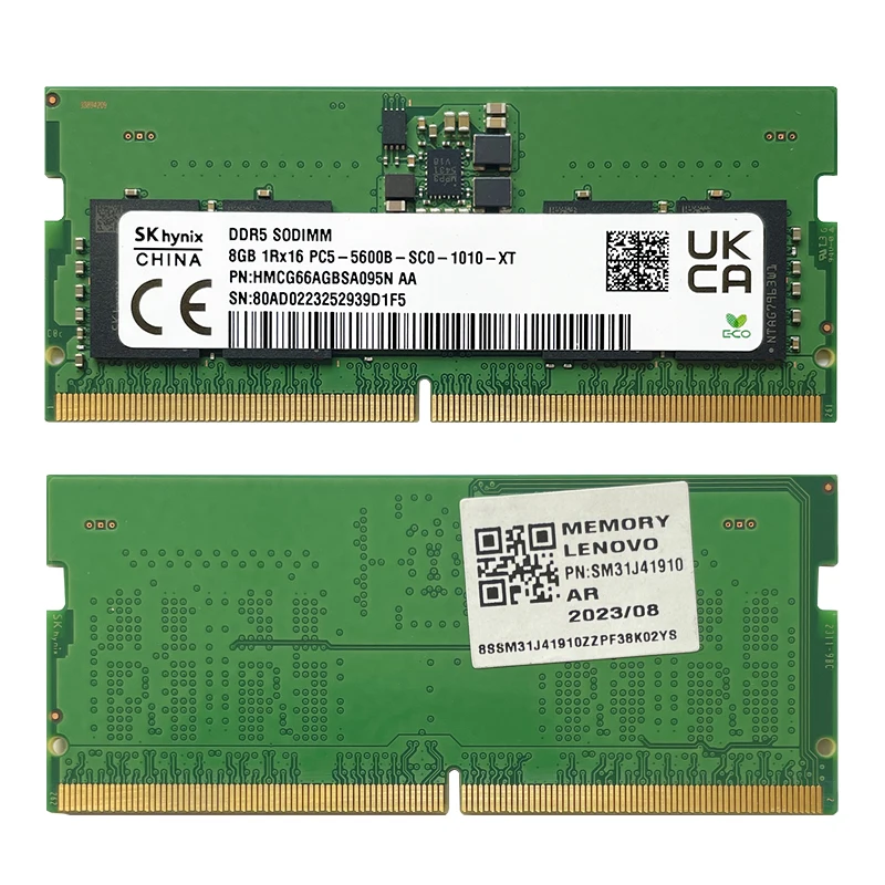 SK hynix DDR5 16GB メモリ SK Hynix - DDR5 - module - 16 GB - DIMM 288-pin - 4800 MHz / PC5