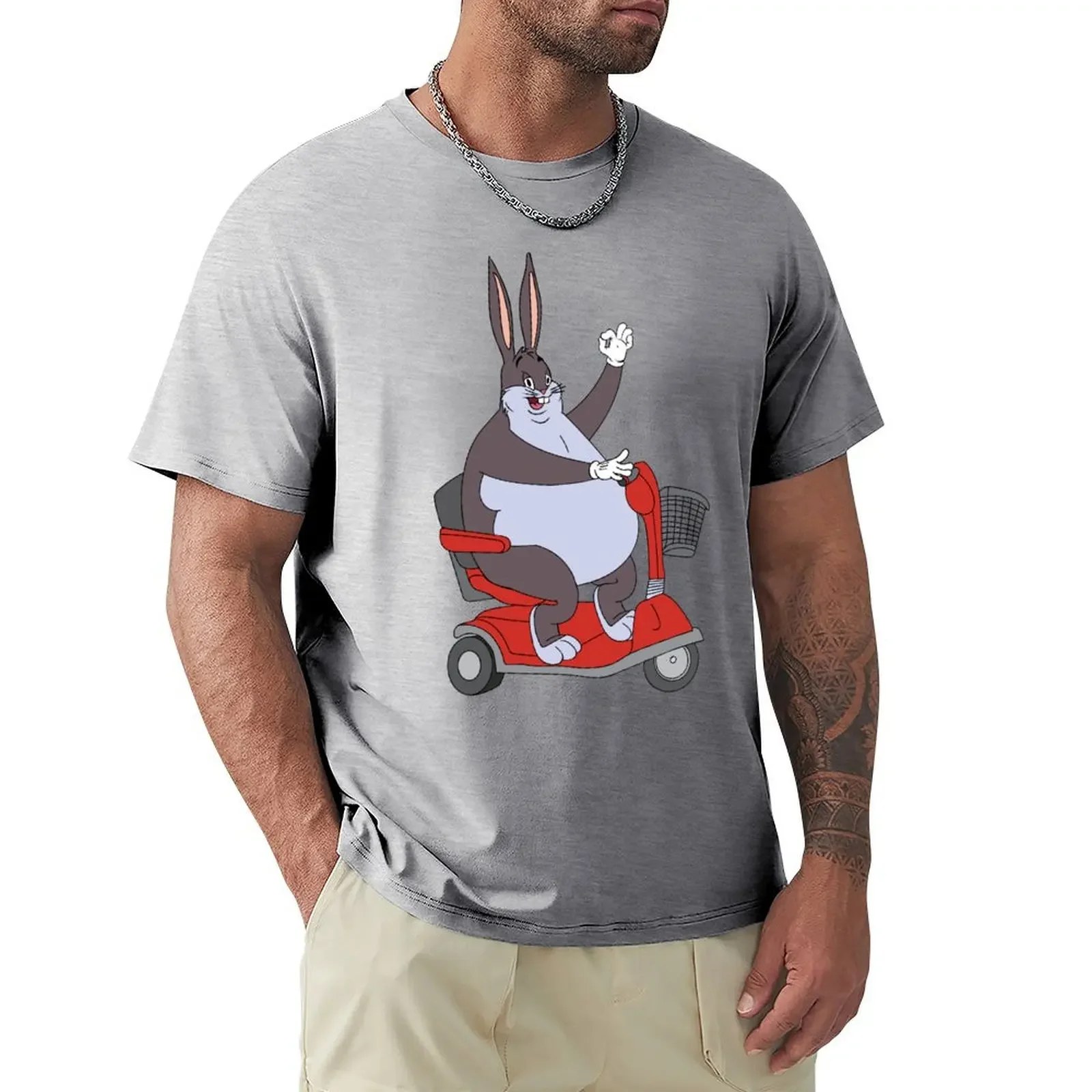 Bigger Chungus T-shirt aesthetic clothes plain men t shirt