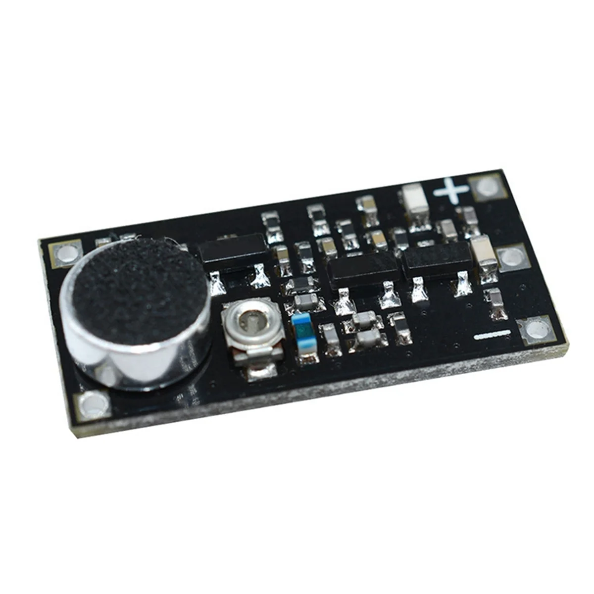 QA88X 88-115MHz FM Wireless Microphone Surveillance Transmitter Module Board Adjustable Capacitor DC 2V 9V 9mA Voltage