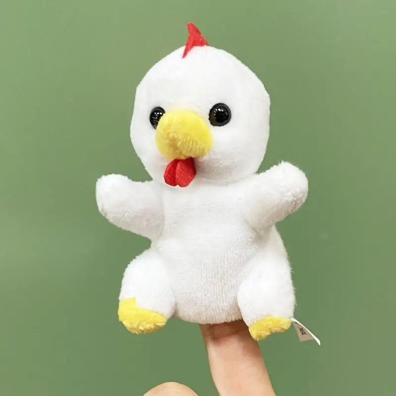  Educational Animal Finger Puppet Plush Toy For Kids Role Play Game Imagination And Social Skill Development Activity Toy