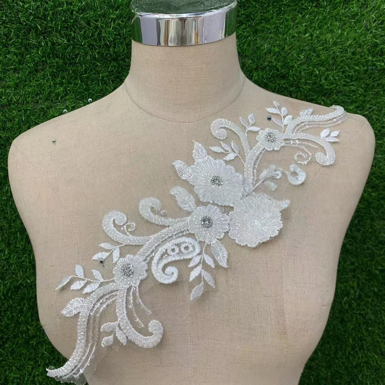 20 Warna Bunga Kain Berhias Ma - Craft Embellishments ulasan dan harga