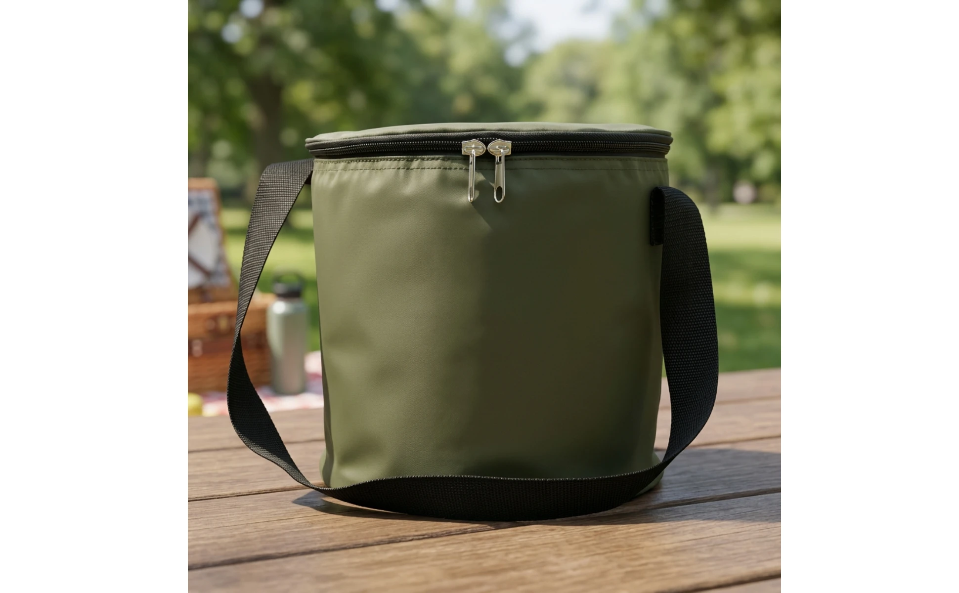 Sports Storage Bag with Shoulder Strap Multipurpose Cylindrical Gear Bag with Zipper Lightweight Multifunctional for Athletes Sports Storage Bag with Shoulder Strap Multipurpose Cylindrical Gear Bag with Zipper Lightweight Multifunctional for Athletes