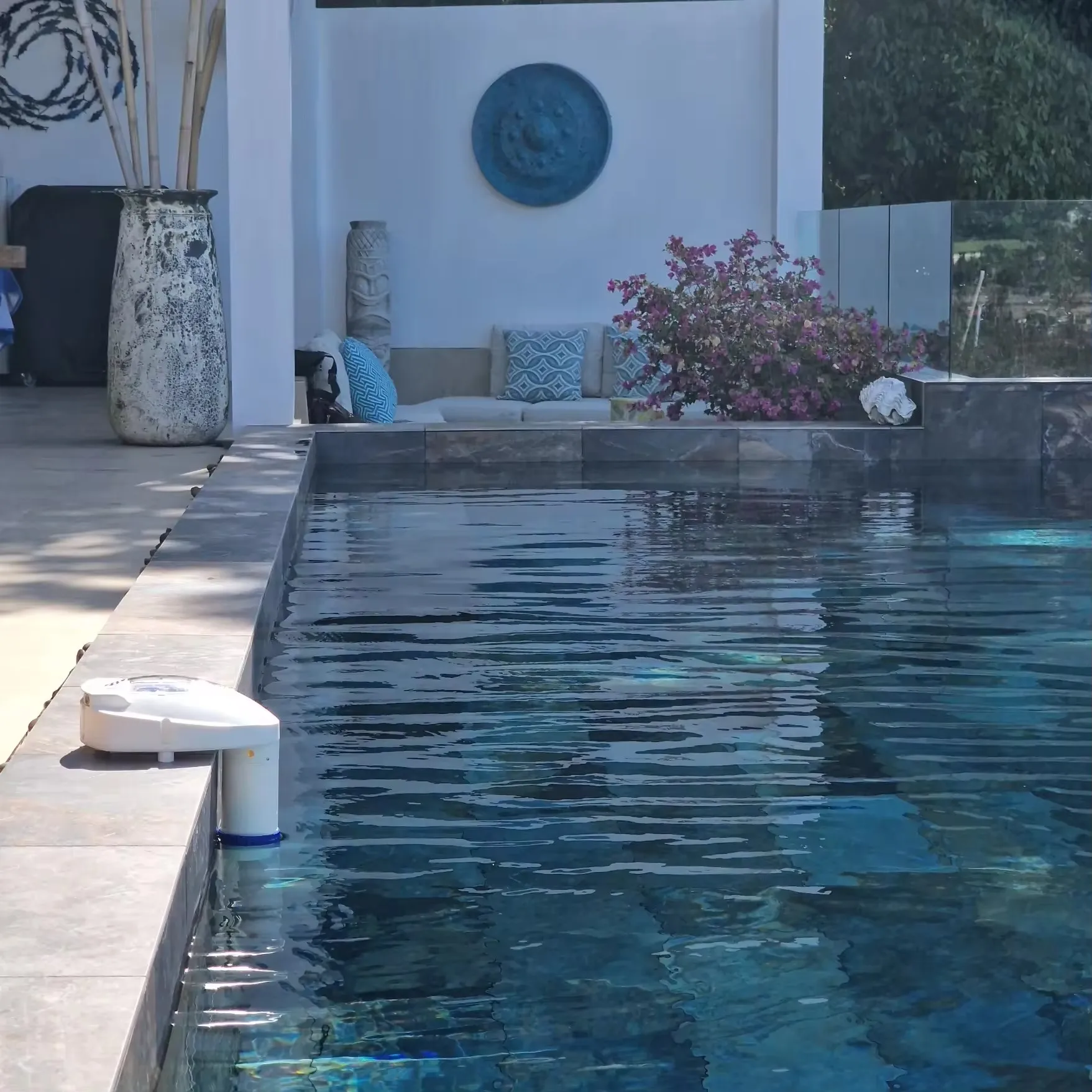 Sistema di allarme per piscina Sensore di movimento subacqueo per ricevitore remoto di sicurezza Smart Scout alimentato a batteria ricaricabile per bambini