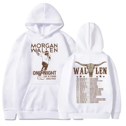 Morgan Wallen Hoodie Wallen One Night At A Time Tour Hoodie Morgan Wallen Merch Pullover Tops Streetwear Unisex