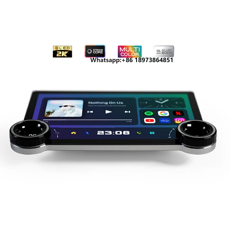 

11.5 Inch Car Monitoring Gps Dvd Multimedia Player Universal Diamond 2K Silver Bluetooth Radio Bluetooth Auto Stereo