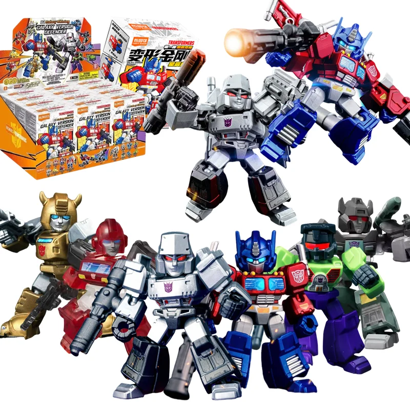 Blokees Transformation One G1 Building Blocks Optimus Prime Megatron Action figure Car Blind box Figure Collection Kids Toy Gift