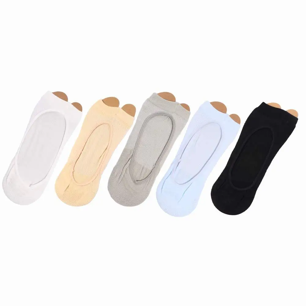 Accessories Yoga Split Toe Socks Candy Color Short Socks Two-finger Socks Cotton Hosiery Women Toe Socks Fish Mouth Socks