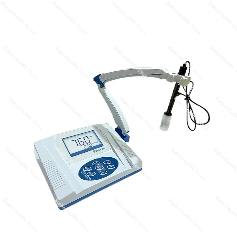 PHS-3C 2C Digital Display Desktop Acidity Meter  PH Meter Tester Laboratory High Precision