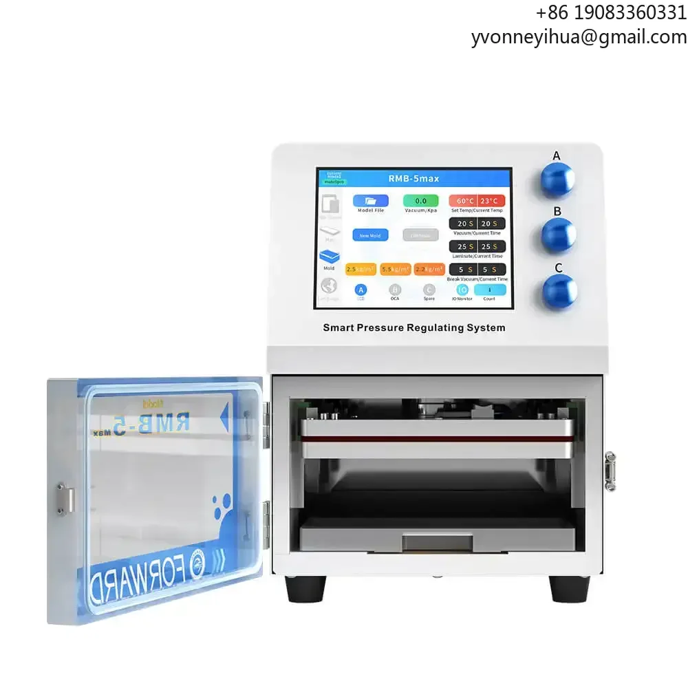 

FORWARD New RMB-5 Max LCD OCA Laminating Machine Vacuum Smart Pressure Regulating For Mobile Tablets Screen Change