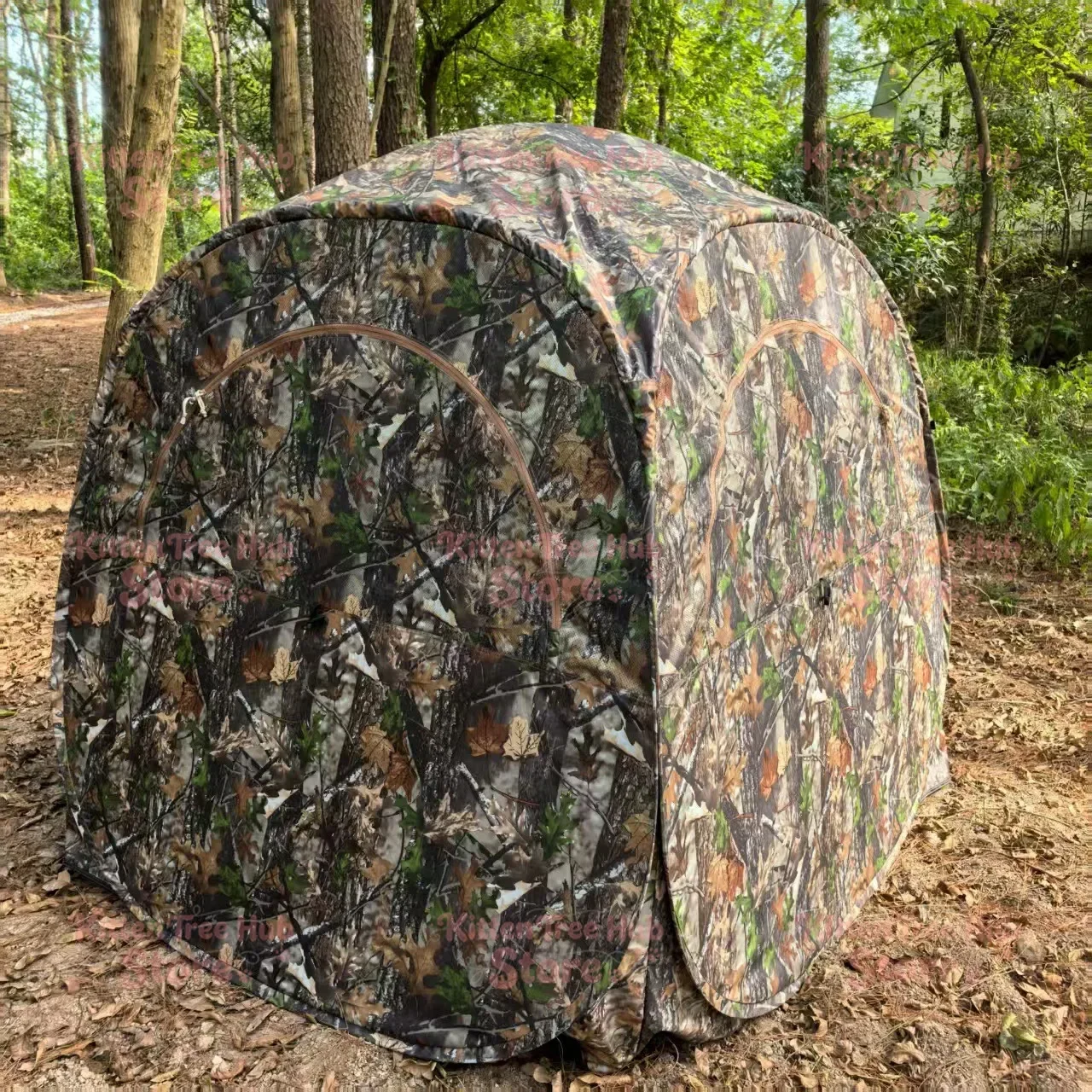 야외 캠핑 위장 조류 관찰 텐트 270 °   포레스트 - Hunting And Camping In Forest 리뷰 및 가격