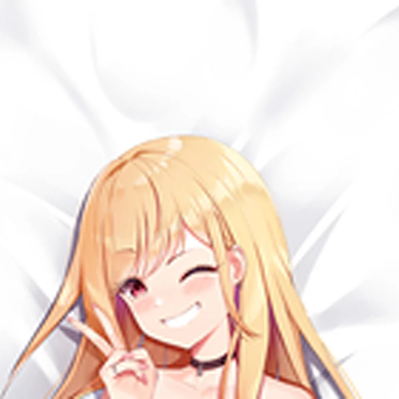 New Pattern Anime Kitagawa Marin Dakimakura Hugging Body Pillow Cover Case double-sided printing‌
