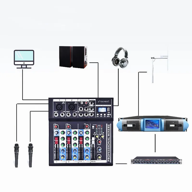 1200W FM Transmitter Touch screen Broadcasting Equipment Complete Package
