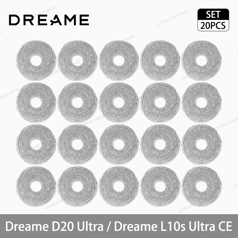 Dreame D20 Ultra / L10s Ultra CE Robotstofzuiger Accessoires Hoofdzijborstel Mop Doek Hepa Filter Stofzak Reserveonderdelen
