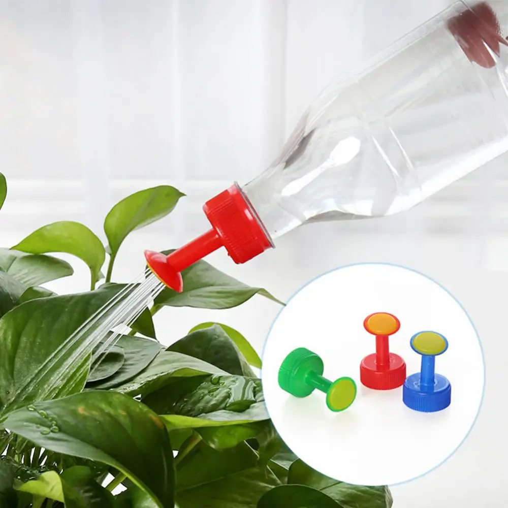 Garden Watering Sprayer Beverage Bottle Watering Can Sprinkler Nozzle DIY Portable Bottle Top Head Sprayer Plant Bonsai Sprayer