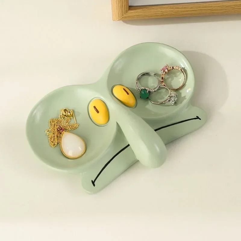 New Octopus shaped eyeglass frame desktop jewelry storage tray cartoon cute decorative ornaments for home and office room decor